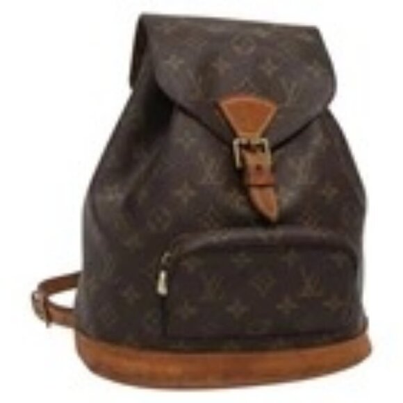LOUIS VUITTON Monogram Montsouris MM Backpack M51136 LV Auth 136169 - Picture 1 of 16